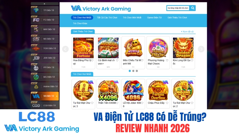 VA Điện Tử LC88 Có Dễ Trúng? Review Nhanh 2026