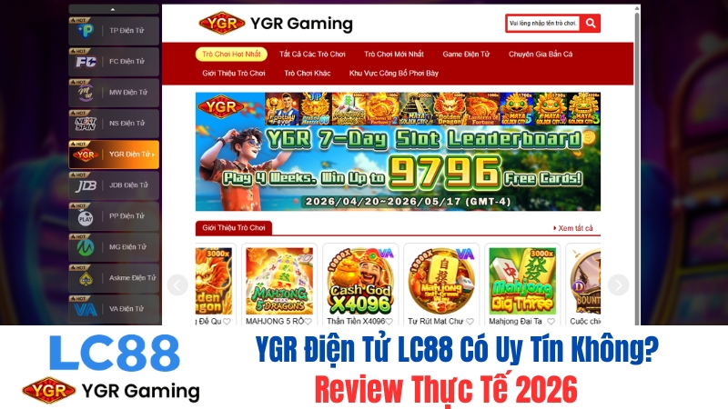 YGR Điện Tử LC88 Có Uy Tín Không? Review Thực Tế